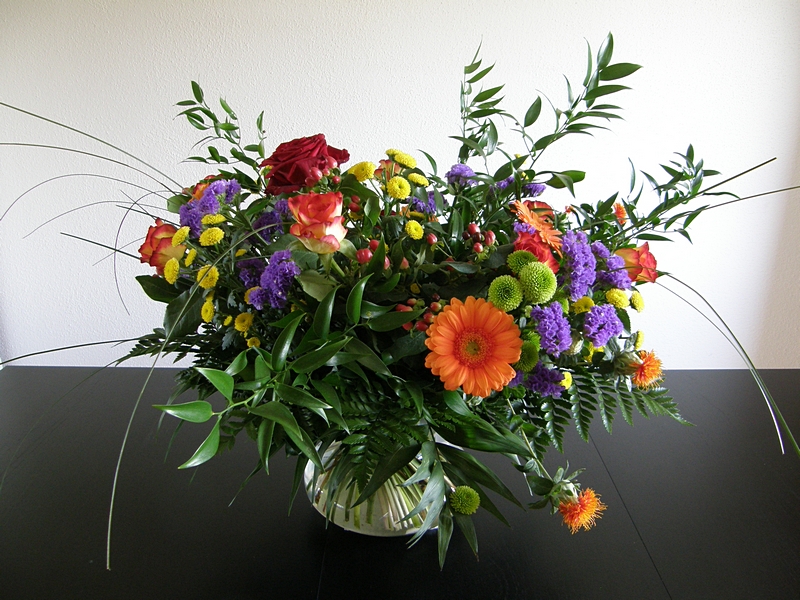 Blumenstrau in der Vase