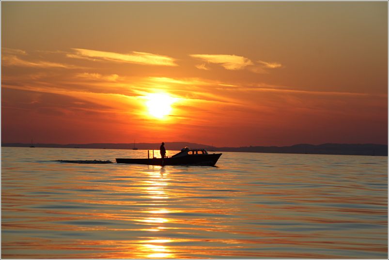 Fischer auf dem Bodensee