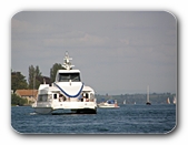 Katamaran auf dem Bodensee