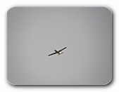 Flugzeug überm See