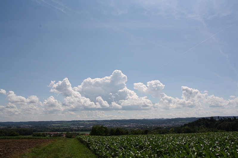 Wolken am Horizont