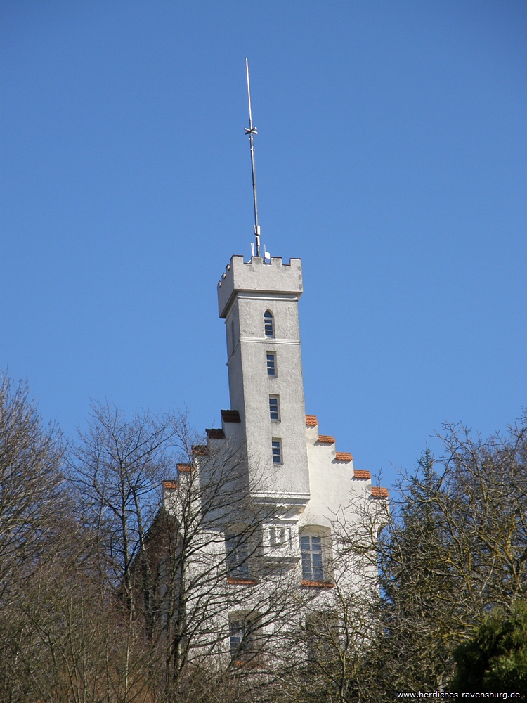 Weithin sichtbar: Burgturm