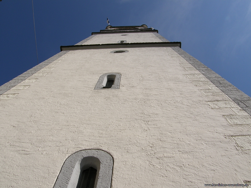 Blaserturmfront, von unten