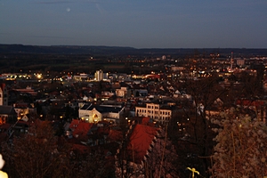 Abend über der Stadt