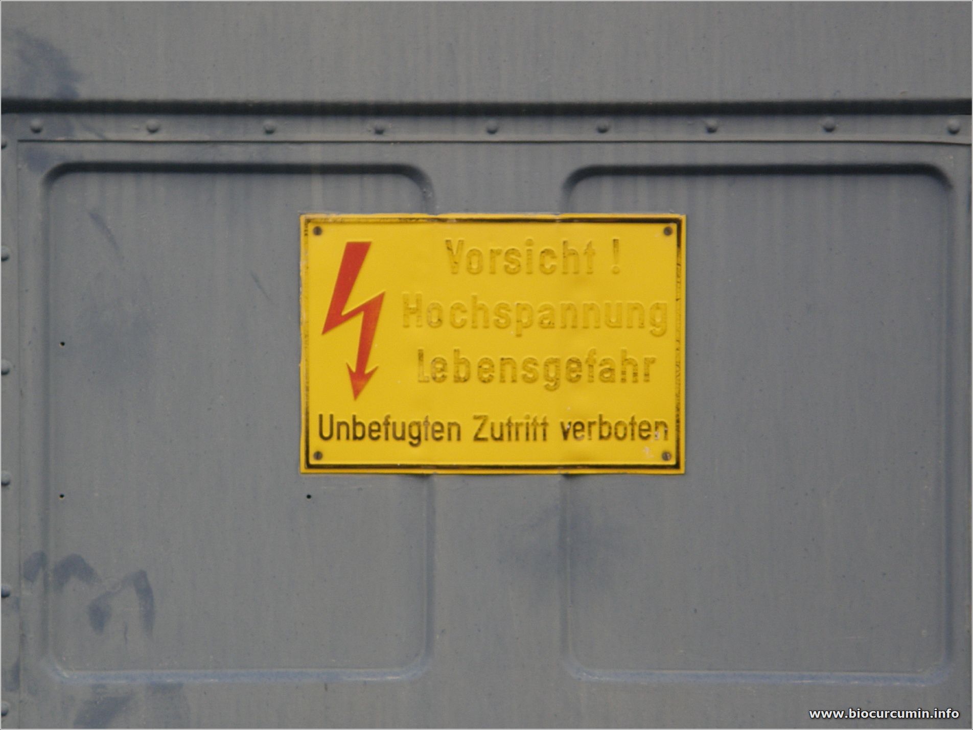 Vorsicht Hochspannung