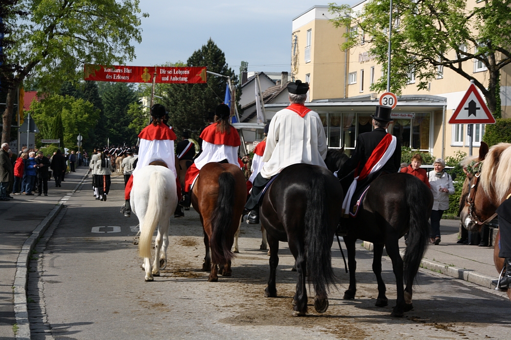 ... vor allem beim Blutritt